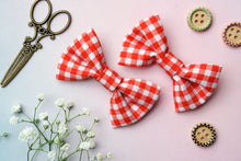 Load image into Gallery viewer, Red Gingham